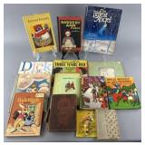14 vintage children's books: Raggady Ann Stories,