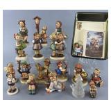 Collection of Hummel figures, ornaments & Goebel