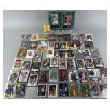 Collection of basketball cards: Phil Jackson,