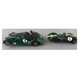 2 vintage slot cars: Allard J2 slot car & vintage