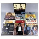 16 LP's & George Harrison 45: Hotel California,