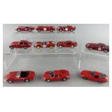 10 highly detailed collectable cars: 1/43 scale