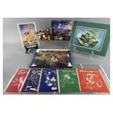 Group of Walt Disney collectibles: 5 vintage