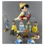 Group of Walt Disney figures, Pinocchio music