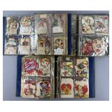 Collection of antique & vintage Valentines, in 3