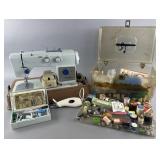 Wards Signature sewing machine and sewing