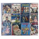 12 vintage children's comics: Walt Disney,