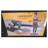Compact Orange Vibration Plate