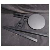 Black Metal Plant Stand Table 10x10x10