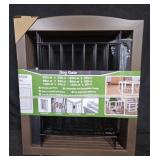 Brown Collapsible Dog Gate