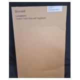 Brondell Heated Toilet Seat Elongated White L60-EW