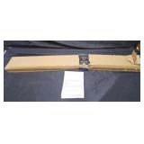 Adj Curved Black Shower Rod 48-72in