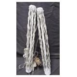 White LED Cylinder Style String Lights