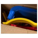 Blue  Yellow Toy Slide