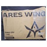 ARES WING Mobile CPU Stand w Pegboard GOG1006BK