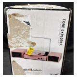 Tone Explorer Pink Record Player wSpeakers TE-003