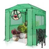 EAGLE PEAK 8x6 ft Pop-up Walk-in Greenhouse