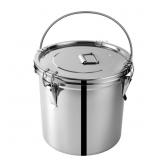 Tircoiude 9L 304 SS Airtight Flour Canister