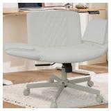 Azaeahom Criss Cross Office Chair White