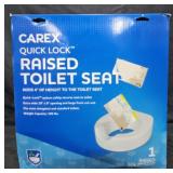Carex Quick Lock Extra Wide 4 H Toilet Seat