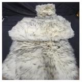 Universal Furry Seat Pad Warmer w Adj Straps