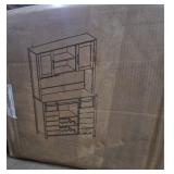 Garvee Buffet Hutch w Wine Rack 53.7W x 19.5H
