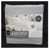 King size 4 piece sheet set