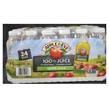 Apple and Eve apple juice 24 pack 10oz bottles