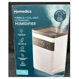 Homedics Warm & Cool Mist Ultrasonic Humidifier
