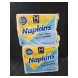2- Napkins 1200 count each