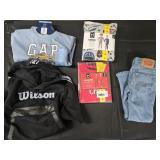 Boy's size 5 Levi's jeans, size 4T outfit and