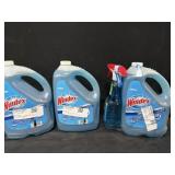 3- 1 Gallon Jugs and 1- 32fl.oz. Bottle of Windex