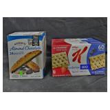 Nonni's almond chocolate biscotti 24 count.