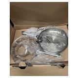 10-piece tri-ply modern cookware set