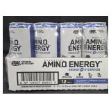Amino Energy drinks 12 pack 12oz cans