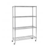 Seville Classics 4-Tier Steel Wire Shelving, 36'