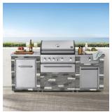 (Read Desc.) Northern Slate 5-Burner Propane Gas