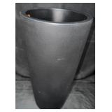 Tall Black Plastic Planter