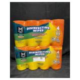 8- 78ct. Canisters of Disinfecting Wipes