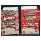 2- Idahoan mashed potatoes 3.25lb each
