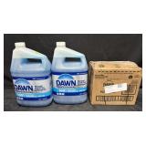 2- Gallon Jugs of Dawn Professional Manual Pot &