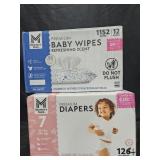 Premium size 7 diapers 126 count. Premium baby