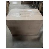 4- Medium Clear Plastic Totes w/ Lids (light