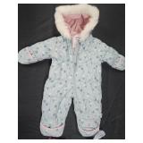 Baby's size 6/8M snow suit, size 9M sleepers and