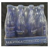 Saratoga carbonated spring water 12 pack 28oz