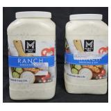2- Ranch dressing 1 gallon each