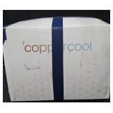CopperCool 3' Memory Foam Mattress Topper. Twin