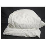 Bedding out of package: King size sheet set