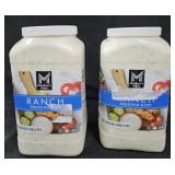 2- Ranch dressing 1 gallon each