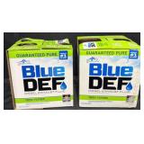 2- 2.5Gallon Jugs of PEAK Blue DEF Diesel Exhaust